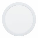Eglo LED Deckenleuchte Aufbaupanel Fueva 5 Weiß Ø17cm 12W 1200lm Neutralweiß 4000K