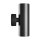 Spectrum Wandleuchte Squalla Variosa Schwarz max. 2 x 10W GU10 ohne Leuchtmittel Up&Down