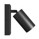 Spectrum Wandleuchte Squalla Variosa Schwarz max. 10W...
