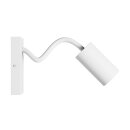 Spectrum Wandleuchte Squalla Variosa Weiß max. 10W...