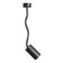 Spectrum Wandlampe Deckenleuchte Variosa Flexi Schwarz...