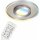Briloner LED Deckenleuchte Nickel Chrom matt Ø50cm 25W 3000lm CCT 2700K-6500K Dimmbar Memory Fernbedienung