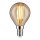 lampsplus LED Filament Tropfen 4W fast 40W E14 Gold 350lm warmweiß 2700K DIMMBAR