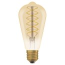 Osram LED Spiral Filament Edison Vintage 1906 7W = 48W...