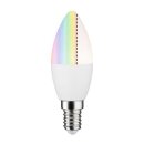 Paulmann LED Kerze 6,3W = 40W matt E14 470lm RGBW...