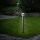 Brilliant LED Außenleuchte Stehlampe Ilton Schwarz 80cm IP44 9W 1100lm warmweiß 3000K