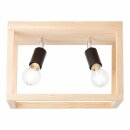 Brilliant Deckenleuchte Nerea Holz Eiche max. 2 x 15W E27...