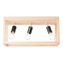Brilliant Deckenleuchte Nerea Holz Eiche max. 3 x 15W E27...