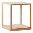 Brilliant LED Stehleuchte Würfel Gringer Eiche 25W...