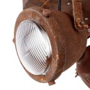 Brilliant LED Deckenleuchte Strahler Carmen Rost 2 x 4W GU10 700lm warmweiß 3000K schwenkbar