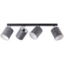 Brilliant Deckenleuchte Galance Schwarz max. 4 x 40W E27...
