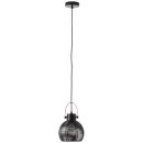 Brilliant Pendelleuchte Sambo Schwarz Ø20cm max....