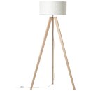 Brilliant Stehleuchte Galance Tripod Holz/Weiß...