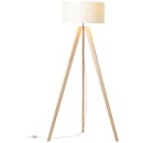 Brilliant Stehleuchte Galance Tripod Holz/Weiß...