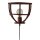 Brilliant Wandleuchte Matrix Rost max. 60W E27 mit Schalter