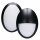 LED Außenleuchte Wandlampe Bulkhead Schwarz IP66 8,5W = 75W E27 2700K Dimmbar mit 2 Abdeckungen