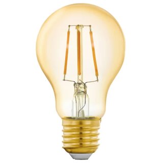 Eglo LED Smart Filament A60 Birne connect.Z 5,5W = 60W E27 Gold 500lm extra warmweiß 2200K dimmbar App ZigBee