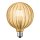 LeuchtenDirekt LED Filament G125 Globe 4W E27 Bernstein Gold warmweiß 2700K DIMMBAR