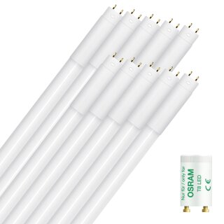 10 x Osram LED Röhre T8 SubstiTube EM Connected 150cm 24W = 58W/840 G13 3600lm Neutralweiß 4000K