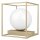 Eglo Tischleuchte Vallaspra Weiß Gold 16,5cm max. 40W E14 mit Schalter