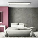 Brilliant LED Aufbaupanel Deckenleuchte Buffi Schwarz 120x30cm 40W 4000lm neutralweiß 4000K