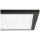 Brilliant LED Aufbaupanel Deckenleuchte Buffi Schwarz 120x30cm 40W 4000lm neutralweiß 4000K