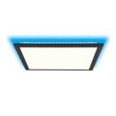 Brilliant LED Deckenleuchte Aufbaupanel Allie schwarz...