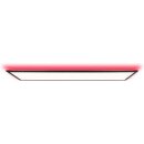 Brilliant LED Deckenleuchte Aufbaupanel Allie schwarz 120x30cm 37W 3800lm 2700K-6500K RGB dimmbar Fernbedienung