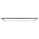 Brilliant LED Deckenleuchte Aufbaupanel Allie schwarz 120x30cm 37W 3800lm 2700K-6500K RGB dimmbar Fernbedienung