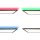 Brilliant LED Deckenleuchte Aufbaupanel Allie schwarz 120x30cm 37W 3800lm 2700K-6500K RGB dimmbar Fernbedienung