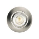 Eglo LED Smart Einbauleuchte Crosslink-Z Nickel matt...