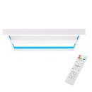 Brilliant LED Deckenleuchte Icarus Weiß 50x50cm 37W...