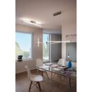 Eglo LED Wandlampe Deckenleuchte Lasana 50cm Chrom 3 x 6W 1500lm warmweiß 3000K schwenkbar