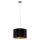 Eglo Pendelleuchte Maserlo Schwarz Gold Ø38cm max. 60W E27 kürzbar