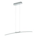 Eglo LED Pendelleuchte Lasana Chrom/Weiß 90cm 30W...