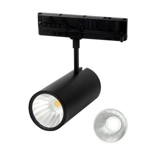 LED line Prime LED 3-Phasen Stromschienenstrahler Lumicanto Schwarz 14-29W 3200lm CCT 3000K/4000K/6000K 36°/60°