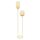 Ledvance Stehleuchte Decor Stick Floor Beige 146cm max. 2 x 25W E27 mit Fußschalter