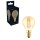LED´s Light LED Spiral Filament Tropfen 2,5W = 15W E14 Gold 136lm extra warmweiß 1800K DIMMBAR