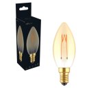 LED´s Light LED Spiral Filament Kerze 2,5W = 15W...