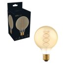 LED´s Light LED Spiral Filament G95 Globe 4W = 25W...