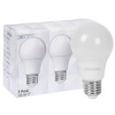 3 x LED´s Light LED A60 Birnen 13W = 100W E27 Opal...