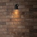 LED´s Light Außenleuchte Wandlampe Stockholm silber IP44 max. 35W GU10 ohne Leuchtmittel