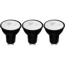 3 x LED´s light LED Reflektor MR16 schwarz 4W = 50W...