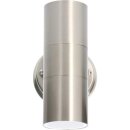 LED´s light Außenleuchte Wandlampe silber...
