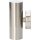 LED´s light Außenleuchte Wandlampe silber IP44 max 2 x 35W GU10 ohne Leuchtmittel Up&Down