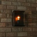 LED´s Light Außenleuchte Wandleuchte schwarz IP44 max. 60W E27 ohne Leuchtmittel
