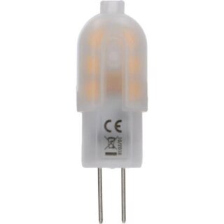 LED´s light LED Stiftsockellampe 1,2W = 10W G4 matt 100lm warmweiß 3000K