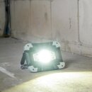 LED´s work LED Arbeitsleuchte schwarz IP54 10W 1000lm Tageslicht 5000K Akku USB dimmbar
