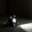 LED´s work LED Arbeitsleuchte schwarz IP54 10W 1000lm Tageslicht 5000K Akku USB dimmbar