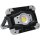 LED´s work LED Arbeitsleuchte schwarz IP54 10W 1000lm Tageslicht 5000K Akku USB dimmbar